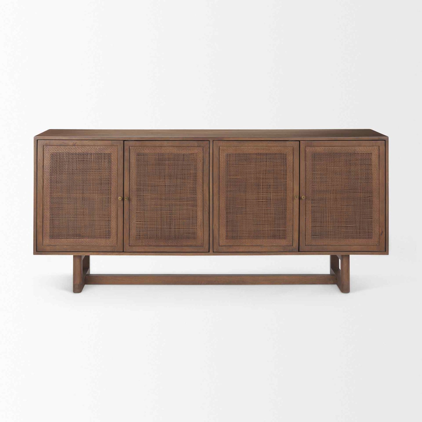Grier Four Doors Wood Sideboard