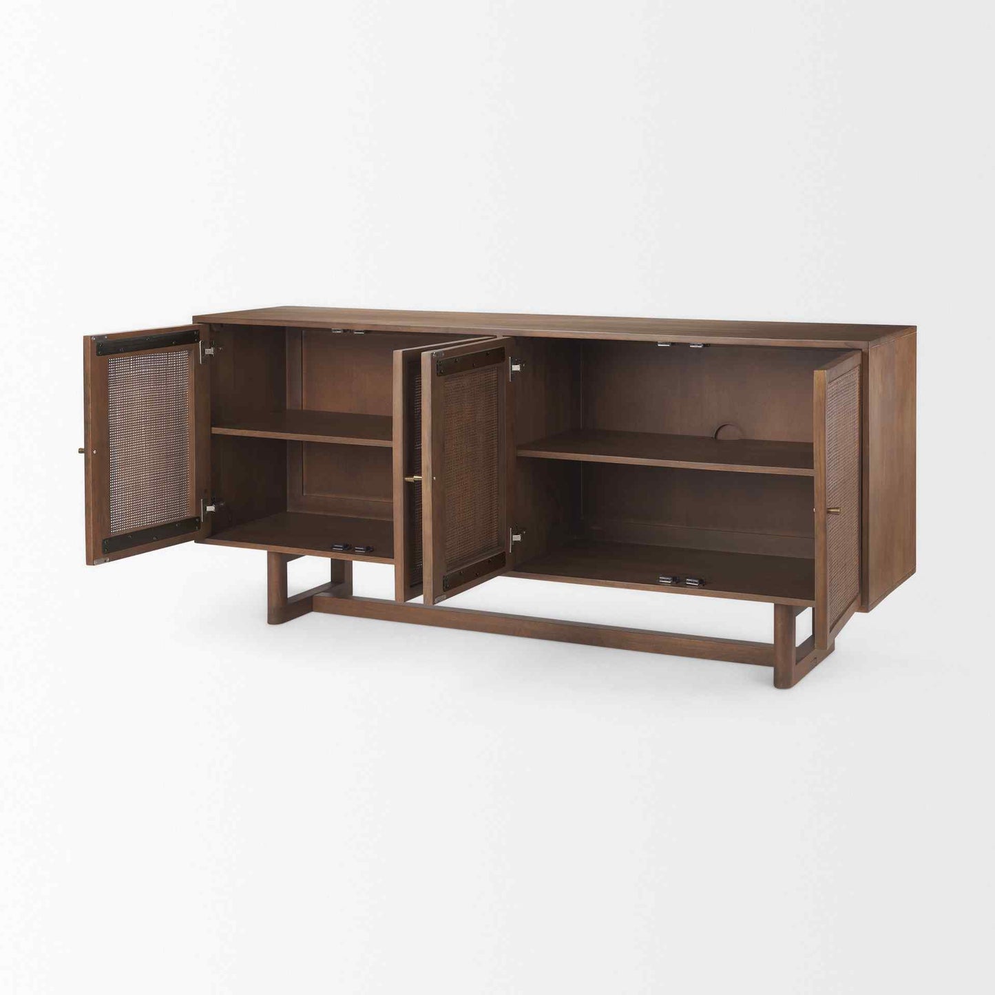 Grier Four Doors Wood Sideboard
