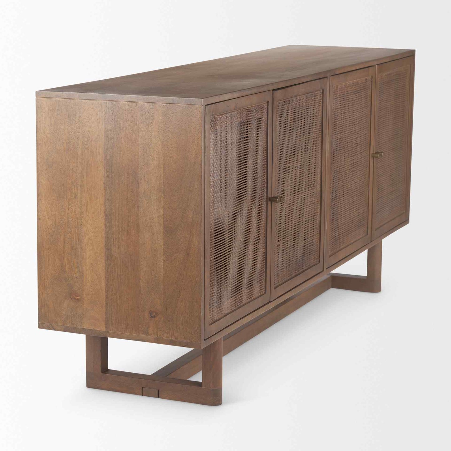 Grier Four Doors Wood Sideboard