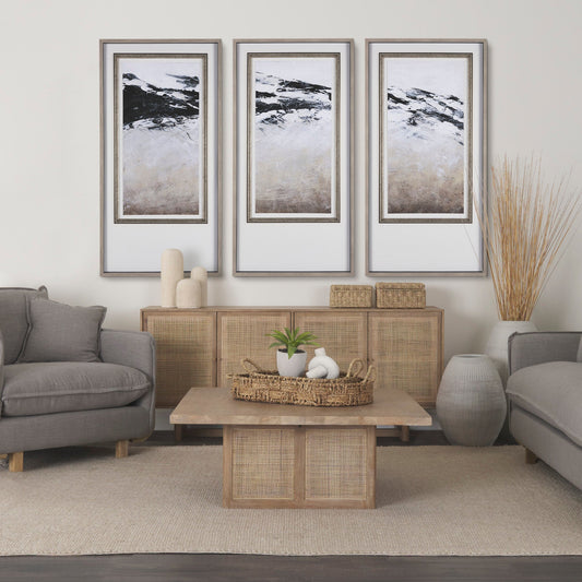 Grier Four Doors Wood Sideboard