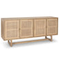 Grier Four Doors Wood Sideboard