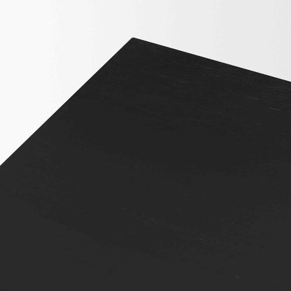 Grier Three Doors Wooden Black Media Console