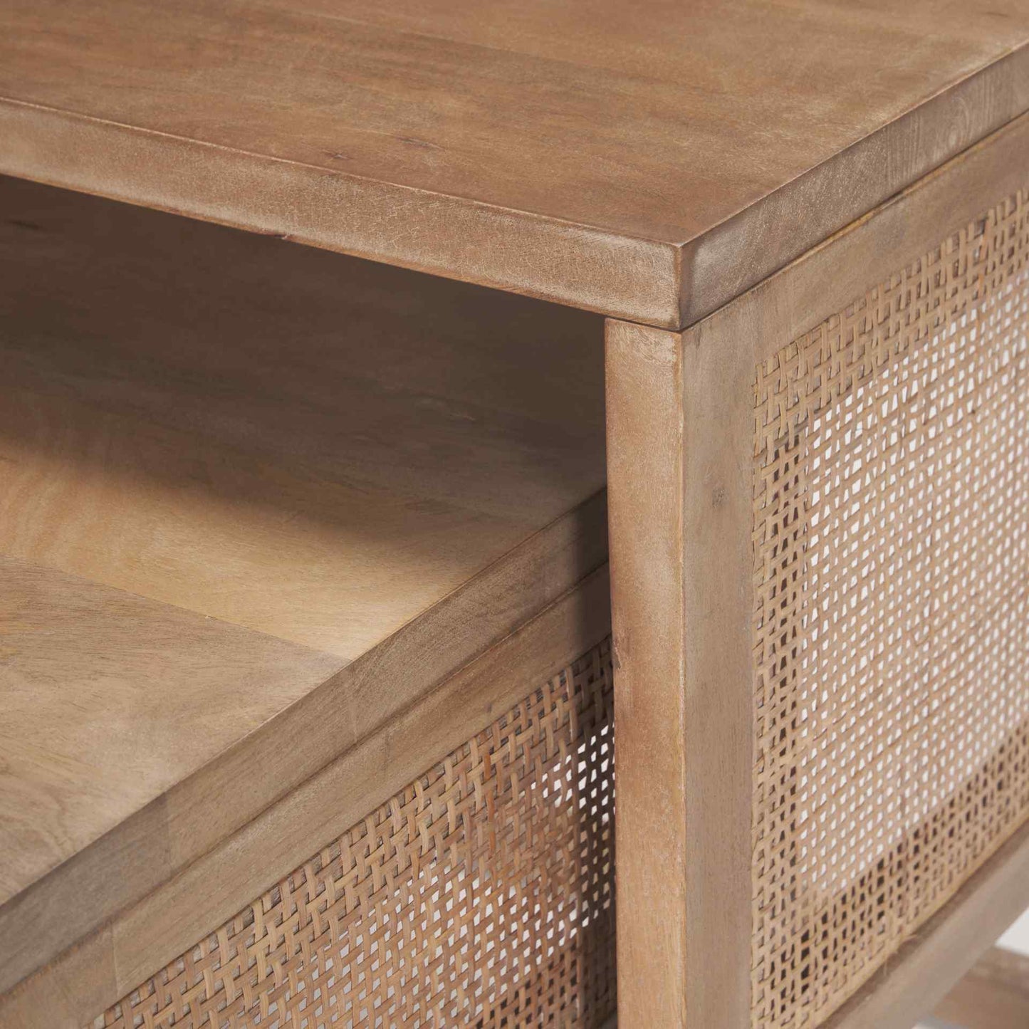 Grier Wooded Nesting Accent Table (Set of 2)