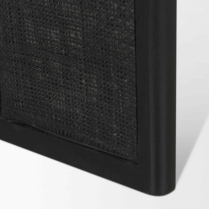 Grier Wooden Black Dining Table