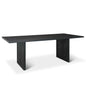 Grier Wooden Black Dining Table