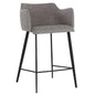 Griffin Leather Modern Counter Stool - LOOMLAN - SUNPAN - Counter Stools