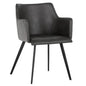 Griffin Leather Modern Dining Armchair - LOOMLAN - SUNPAN - Dining Chairs