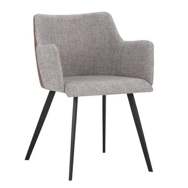 Griffin Leather Modern Dining Armchair - LOOMLAN - SUNPAN - Dining Chairs