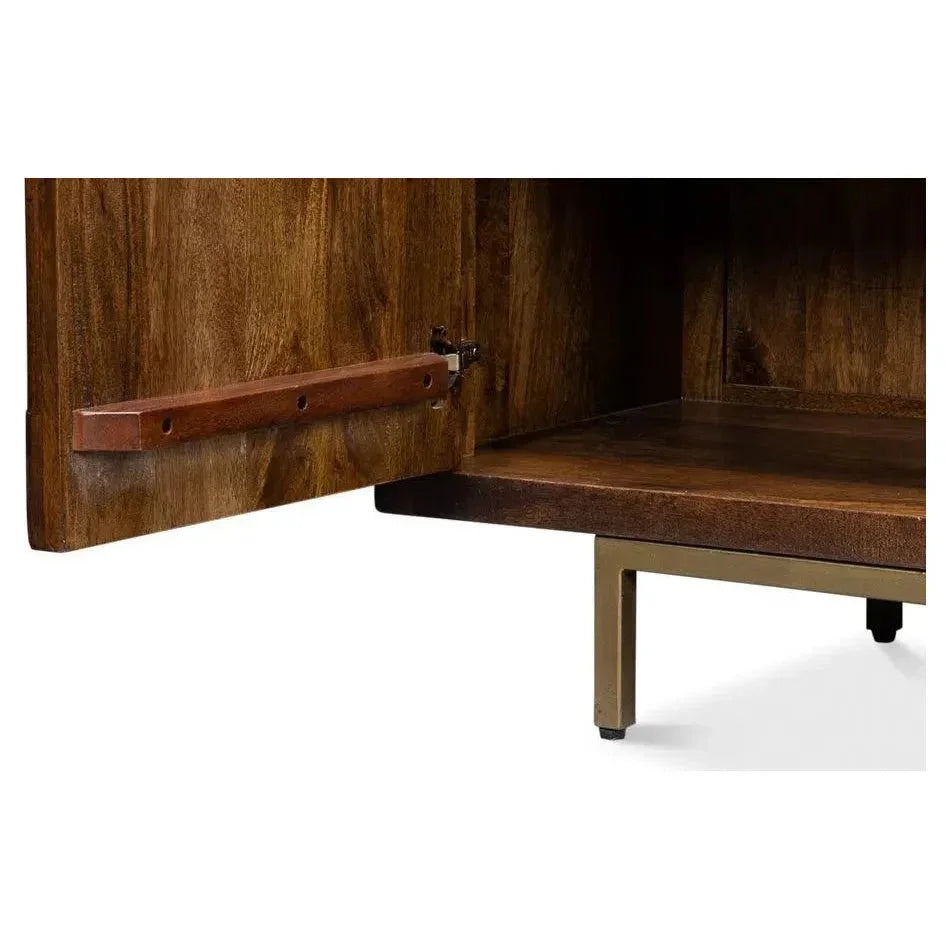 Griglia Four Door Sideboard - LOOMLAN - Sarreid - Sideboards