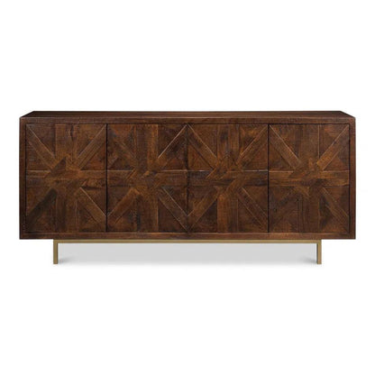 Griglia Four Door Sideboard - LOOMLAN - Sarreid - Sideboards