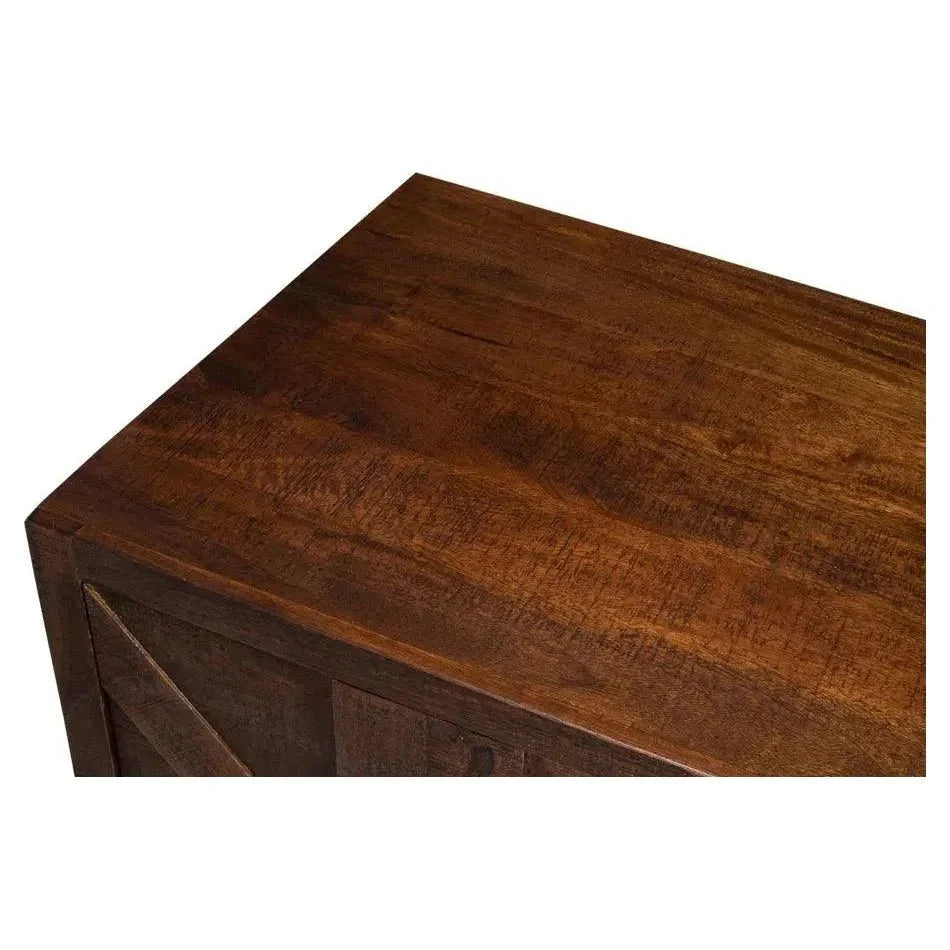 Griglia Four Door Sideboard - LOOMLAN - Sarreid - Sideboards