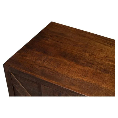 Griglia Four Door Sideboard - LOOMLAN - Sarreid - Sideboards