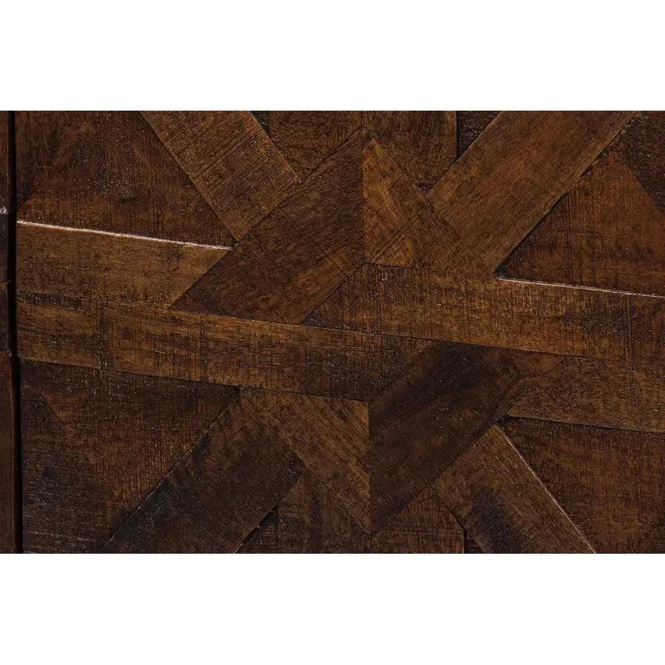 Griglia Four Door Sideboard - LOOMLAN - Sarreid - Sideboards