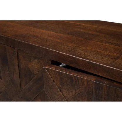 Griglia Four Door Sideboard - LOOMLAN - Sarreid - Sideboards