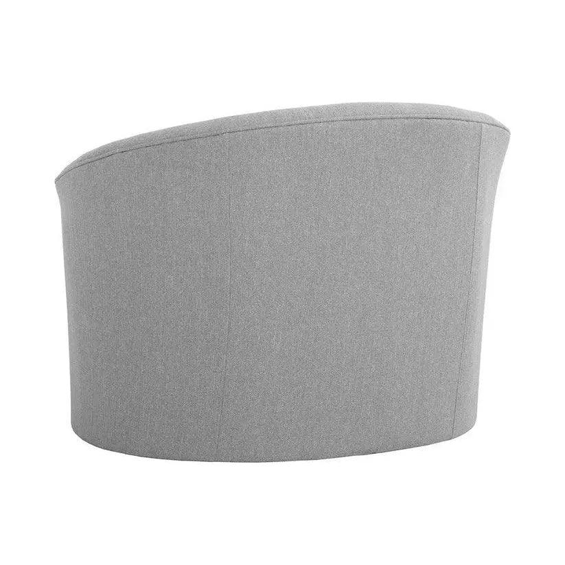 Grimaldi Fabric Swivel Armchair - LOOMLAN - SUNPAN - Club Chairs