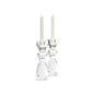 Gris Crystal Made Candleholders (Set Of 2) - LOOMLAN - Wildwood - Candle Holders