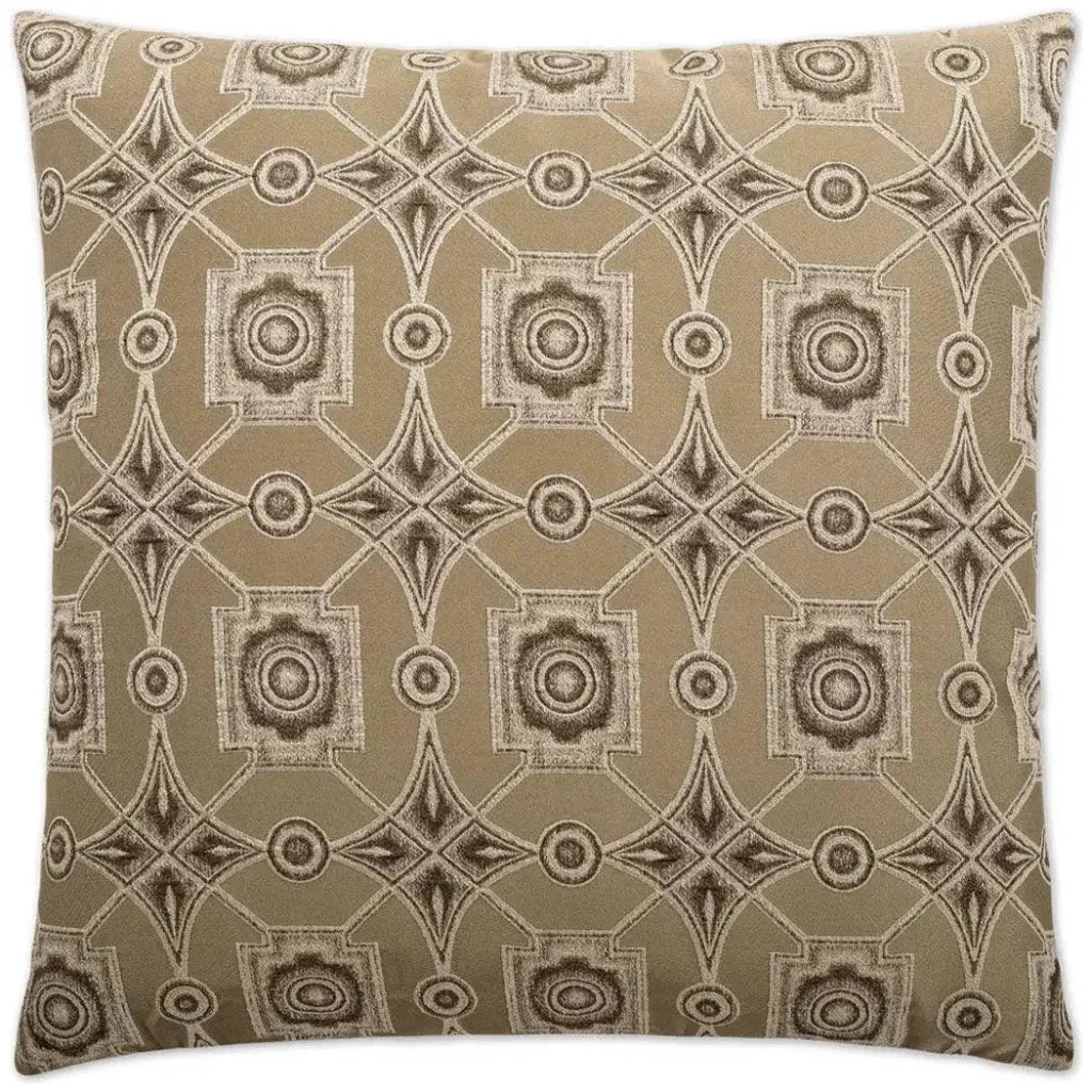 Gris Oyster Brown Throw Pillow With Insert - LOOMLAN - D.V. Kap - Throw Pillows