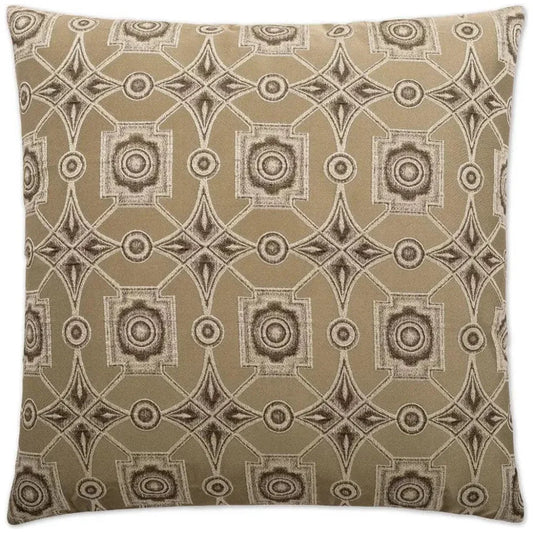 Gris Oyster Brown Throw Pillow With Insert - LOOMLAN - D.V. Kap - Throw Pillows