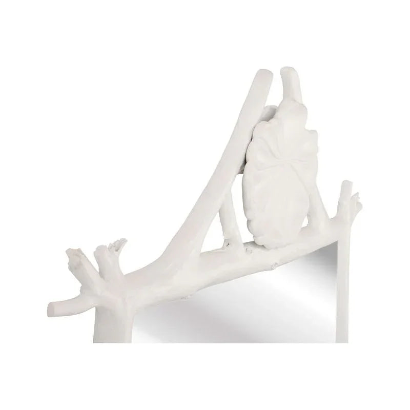 Grotto White Wall Mirror - LOOMLAN - Chelsea House - Wall Mirrors