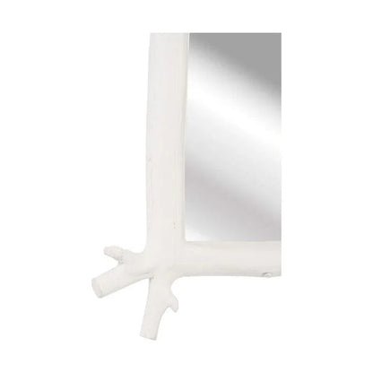 Grotto White Wall Mirror - LOOMLAN - Chelsea House - Wall Mirrors