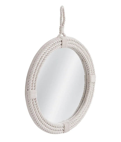 Guedry Natural Wood Frame Wall Mirror - LOOMLAN - Bassett Mirror - Wall Mirrors