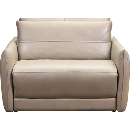 Guest House Power Sleep Leather Armchair - LOOMLAN - Olivia + Quinn - Club Chairs