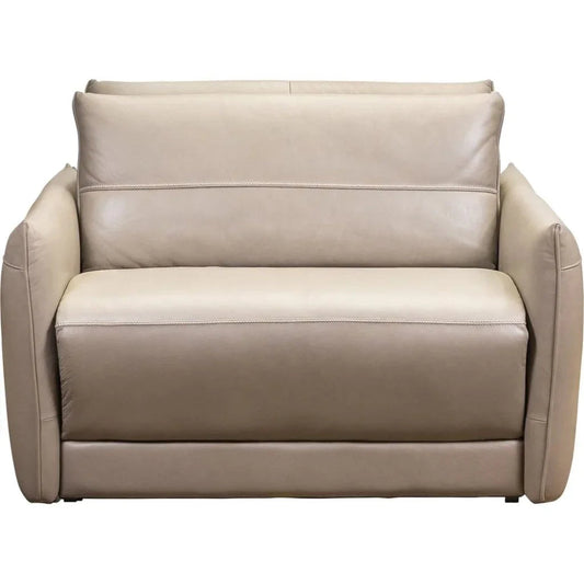 Guest House Power Sleep Leather Armchair - LOOMLAN - Olivia + Quinn - Club Chairs