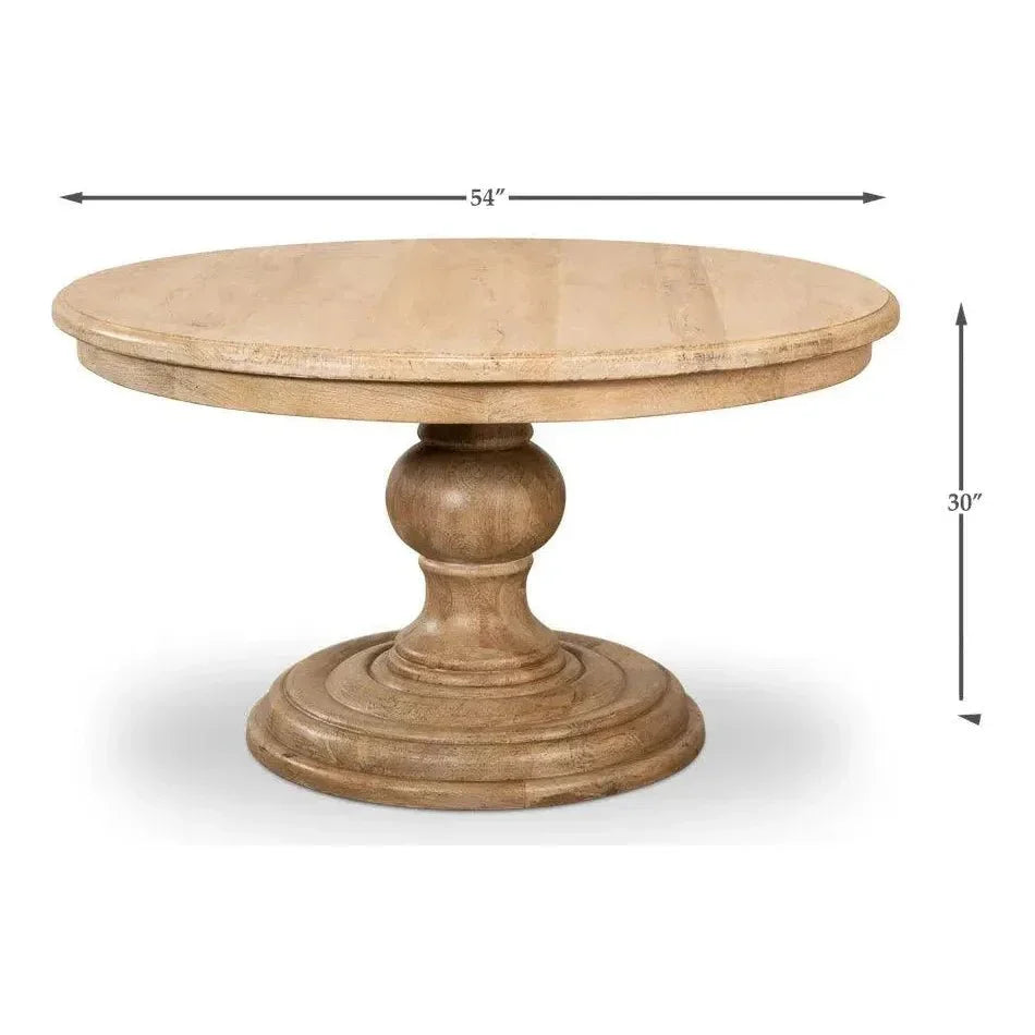 Guillermo Dining Table-Dining Tables-Sarreid-LOOMLAN