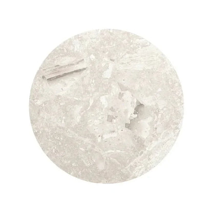 Guinevere White Marble Round Coffee Table - LOOMLAN - SUNPAN - Coffee Tables