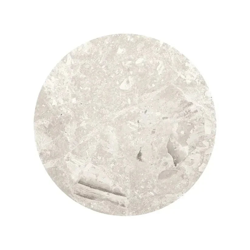 Guinevere White Marble Round Coffee Table - LOOMLAN - SUNPAN - Coffee Tables