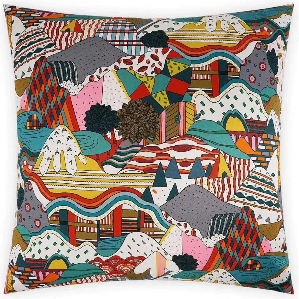 Gulliver Multi Color Throw Pillow Insert - LOOMLAN - D.V. Kap - Throw Pillows