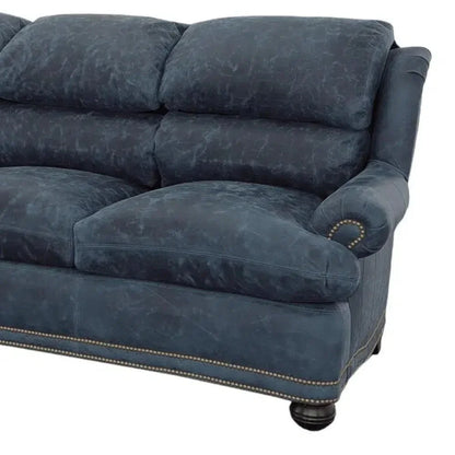 Gunslinger Leather Sofa - Custom Benchmade USA - LOOMLAN - Uptown Sebastian - Sofas & Loveseats