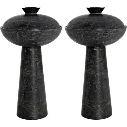 Guy Sculpture Set of 2 - LOOMLAN - Noir - Statues & Sculptures