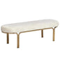 Gwen Fabric Backless Bench - LOOMLAN - SUNPAN - Bedroom Benches