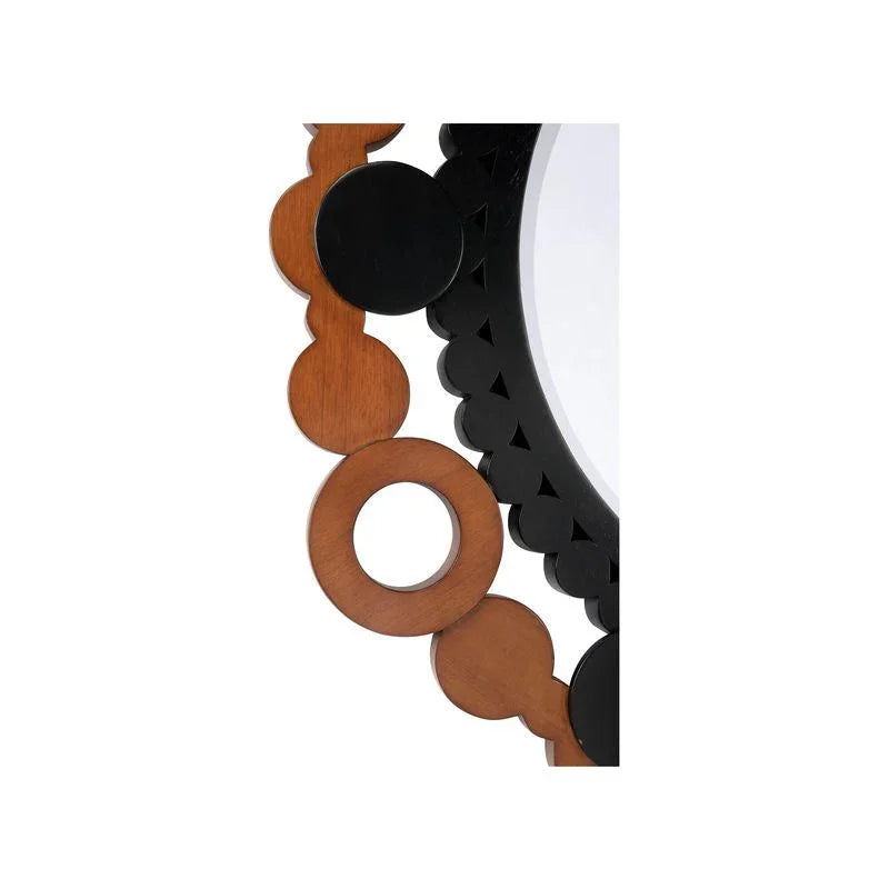 Gwen Unique Design Wall Mirror - LOOMLAN - Wildwood - Wall Mirrors