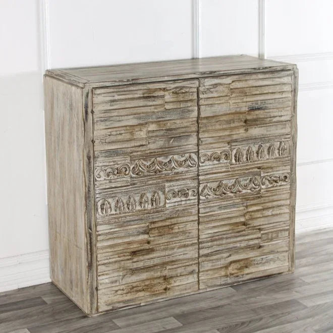 Gwen Wooden Brown Console Table - LOOMLAN - Peninsula Home - Console Tables