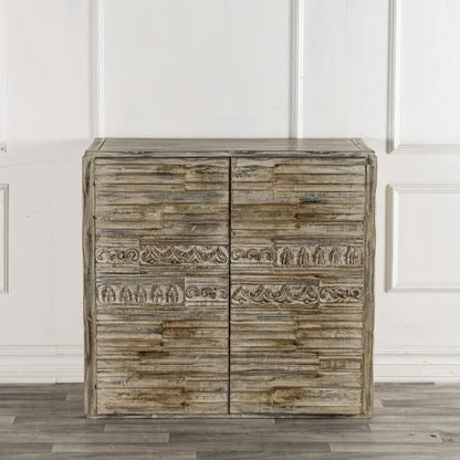 Gwen Wooden Brown Console Table - LOOMLAN - Peninsula Home - Console Tables