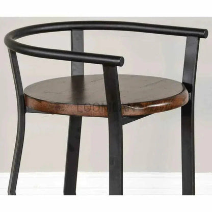 H Counter Height Barstool Wood Seat - LOOMLAN - Sunny D - Counter Stools