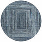 Haelanor Blue Washable Indoor-Outdoor Rug