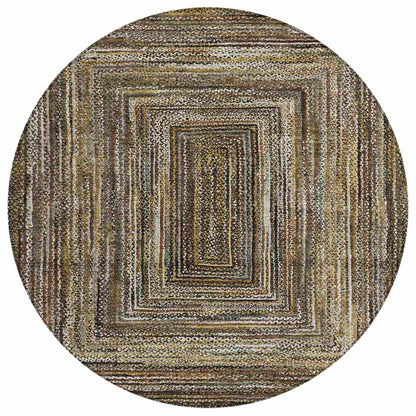 Haelanor Brown Washable Indoor-Outdoor Rug