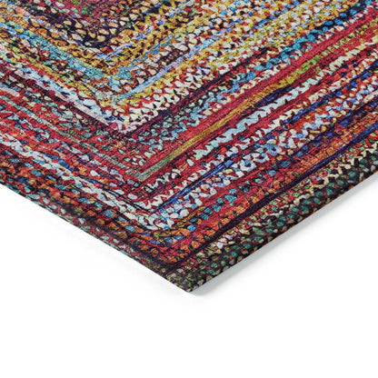 Haelanor Paprika Washable Indoor-Outdoor Rug