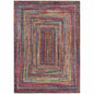 Haelanor Paprika Washable Indoor-Outdoor Rug