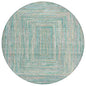 Haelara Teal Washable Indoor-Outdoor Rug