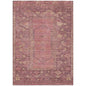 Haelaris Pink Washable Indoor-Outdoor Rug