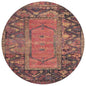 Haelaris Salmon Washable Indoor-Outdoor Rug