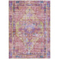 Haelien Pink Washable Indoor-Outdoor Rug