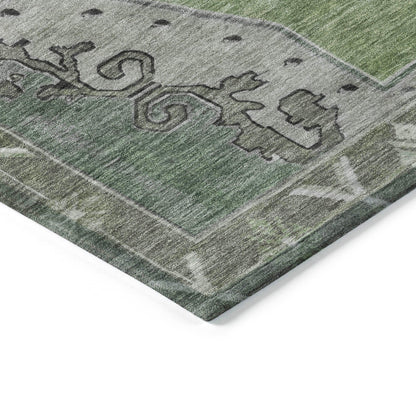 Haelion Aloe Washable Indoor-Outdoor Rug