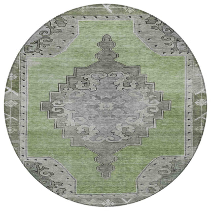 Haelion Aloe Washable Indoor-Outdoor Rug