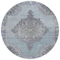 Haelion Sky Washable Indoor-Outdoor Rug