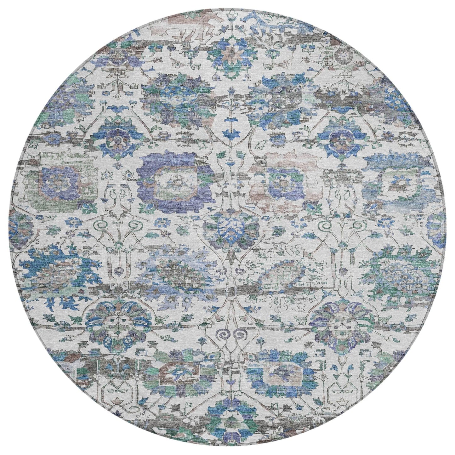 Haelira Ivory Washable Indoor-Outdoor Rug